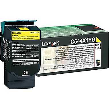 Lexmark Return Programme Toner Cartridge for C/X544 546 & X548 Printer Series 4 000 Pages Yield Yellow