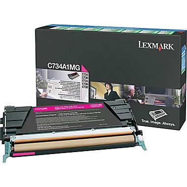Lexmark Return Programme Toner Cartridge for C/X734 746 & X738 Printer Series 6 000 Pages Yield Magenta