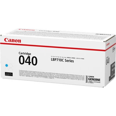 Canon CART040C Std Cyan Toner Cartridge 5.4K to Suit LBP712CX