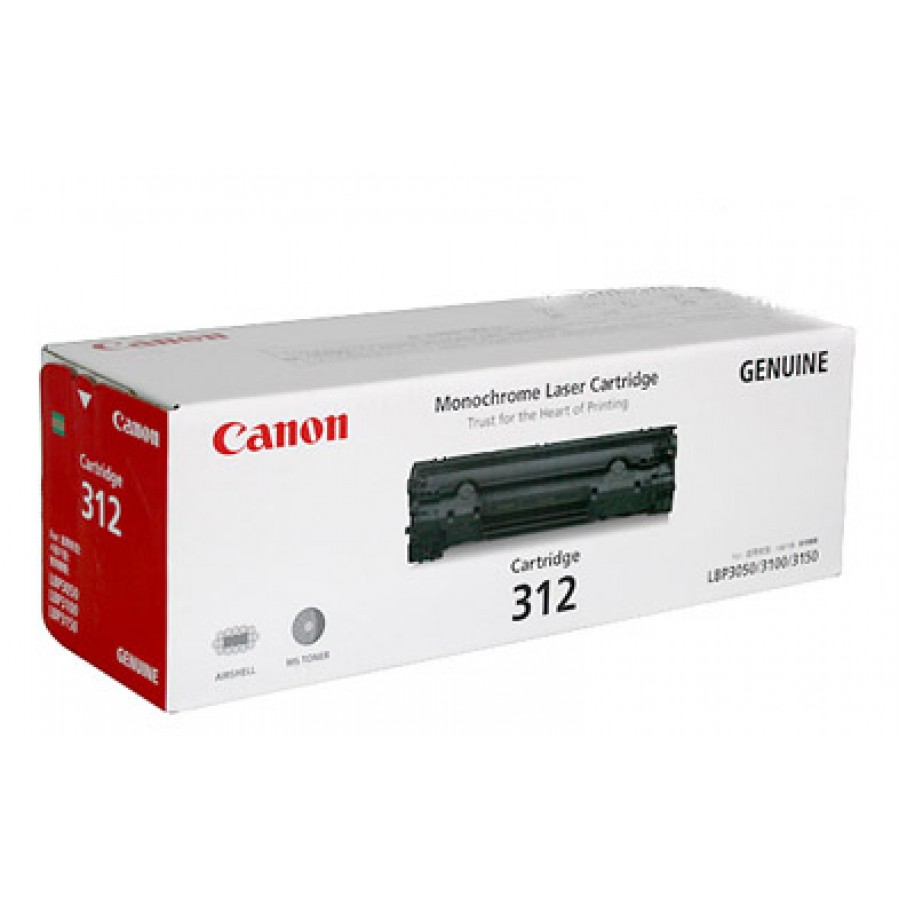 Canon CART312 Black Toner for LBP3100 1.5K