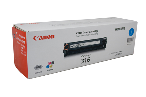 Canon CART316C Cyan Toner for LBP5050N 1.5K