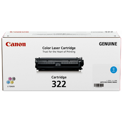 Canon CART322C High Yield Cyan Toner Cartridge 15K to Suit LBP9100CDN
