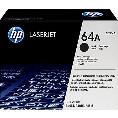 Hp 64A Black Toner 10 000 Page Yield for Lj P4014 P4015 P4515