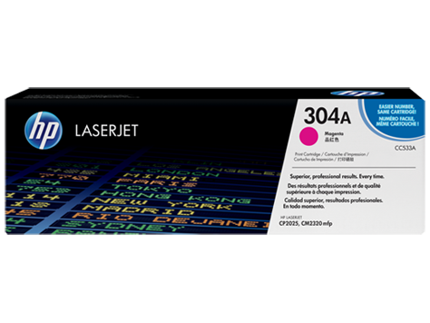 Hp 304A Magenta Toner 2 800 Page Yield for Clj CP2025 CM2320MFP