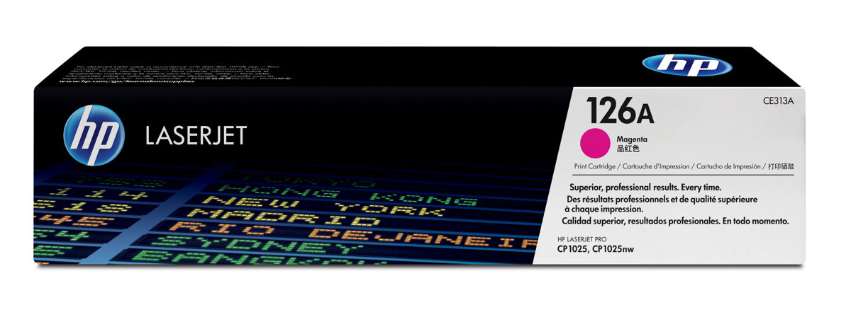 Hp 126A Magenta Toner 1 000 Page Yield for Lj Pro CP1020