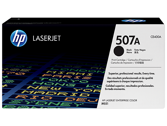 Hp 507A Black Toner 5 500 Page Yield for M551
