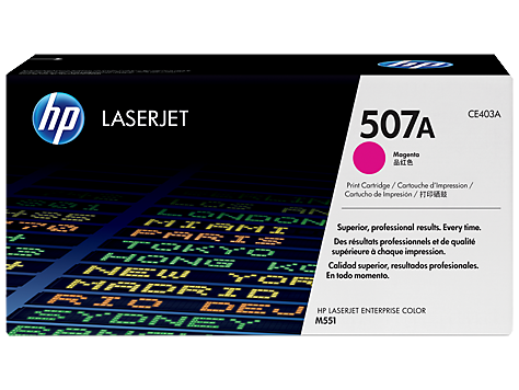 Hp 507A Magenta Toner 6 000 Page Yield for M551
