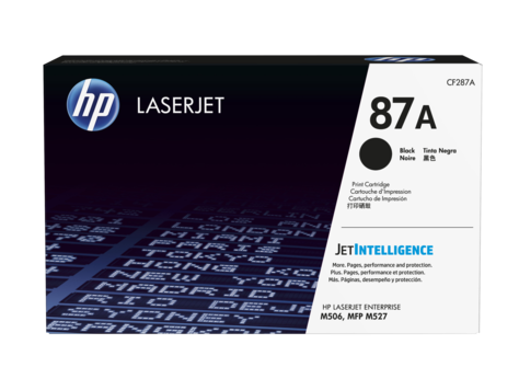 Hp 87A Black Laserjet Toner Cartridge 9K Ljet Ent M506 /M527