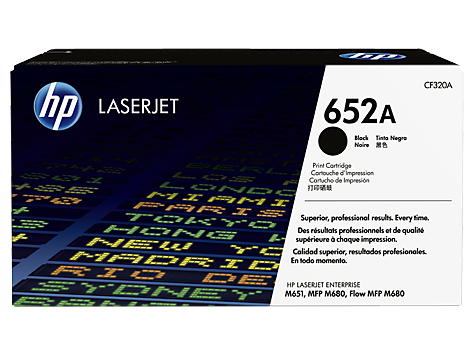 Hp 652A Black Laserjet Toner Cartridge MFP M680 11 500 Pages