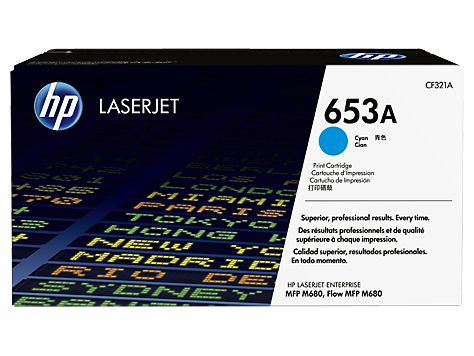 Hp 653A Cyan Laserjet Toner Cartridge MFP M680 16 500 Pages
