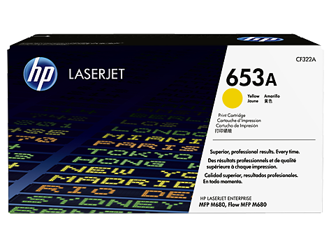 Hp 653A Yellow Laserjet Toner Cartridge MFP M680 16 500 Pages