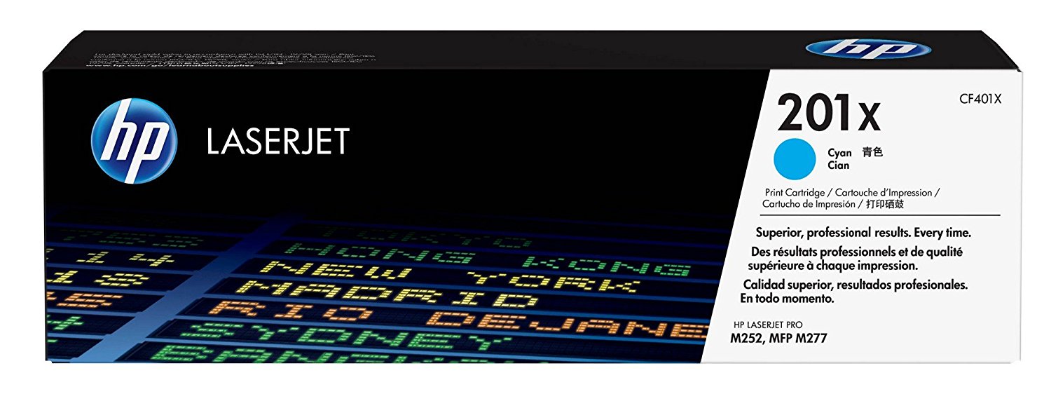 Hp 201X Cyan Laserjet Toner Cartridge