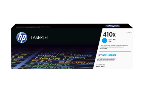 Hp 410X Cyan Laserjet Toner Cartridge 5K Ljet M452/M477