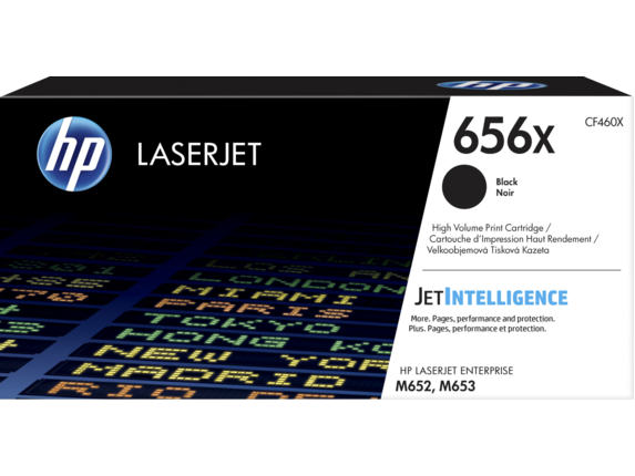 Hp 656X Black Original Laserjet Toner Cartridge