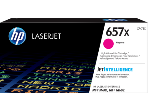 Hp 657X Magenta Original Laserjet Toner Cartridge