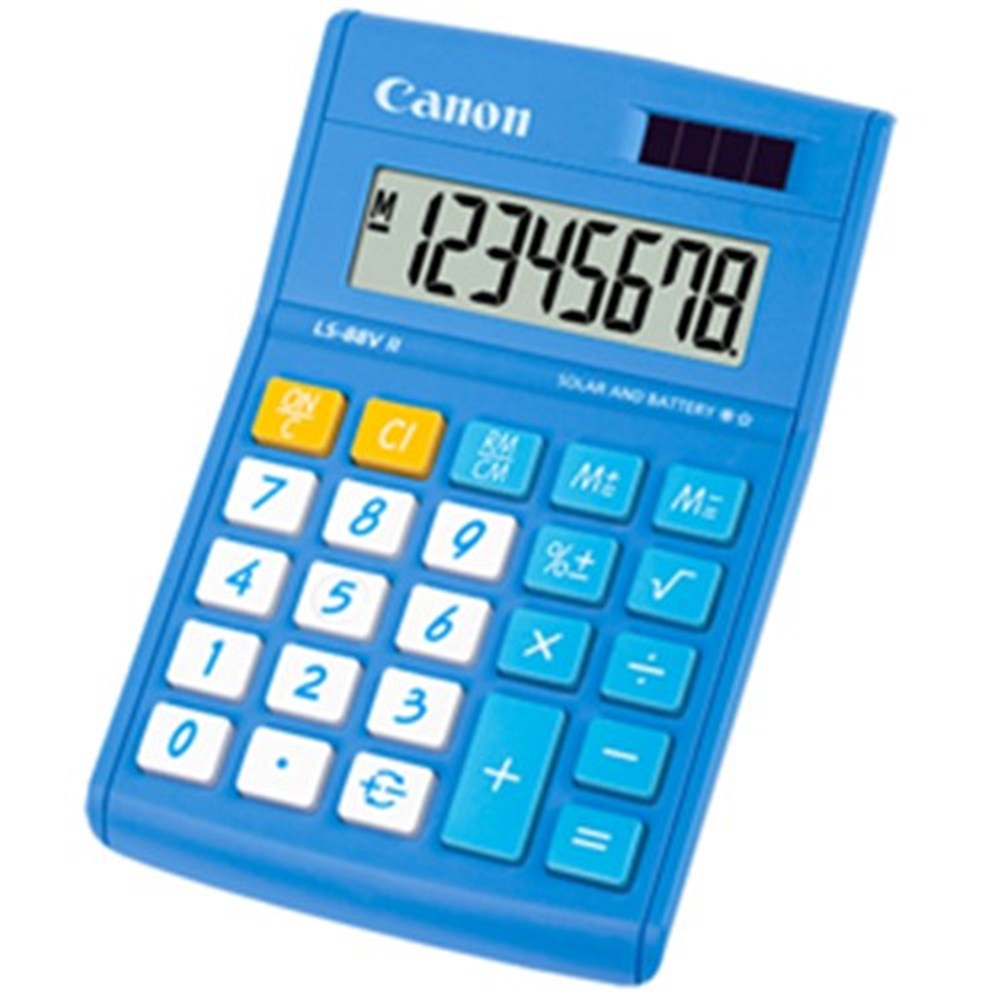 LS-270V Iii Pocket Calculator Blue