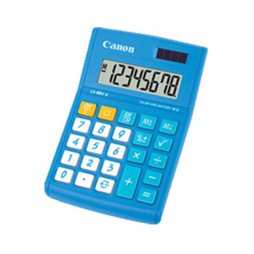 LS88VIIB Blue 8 Digit Desk Top Angle Display