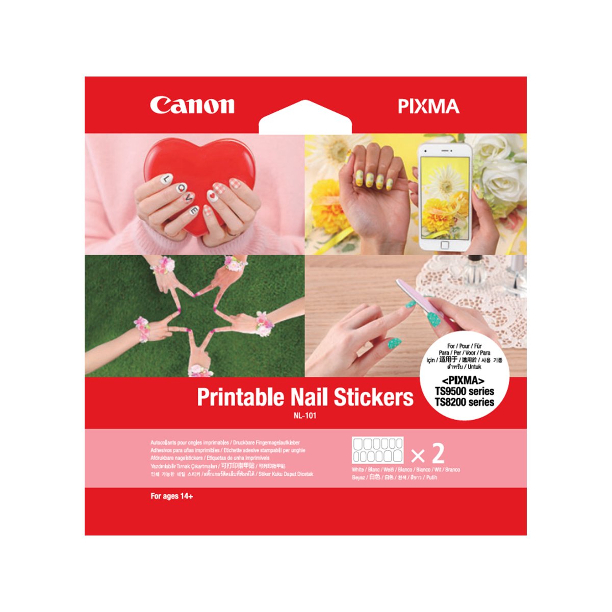NL-101 Printable Nail Stickers
