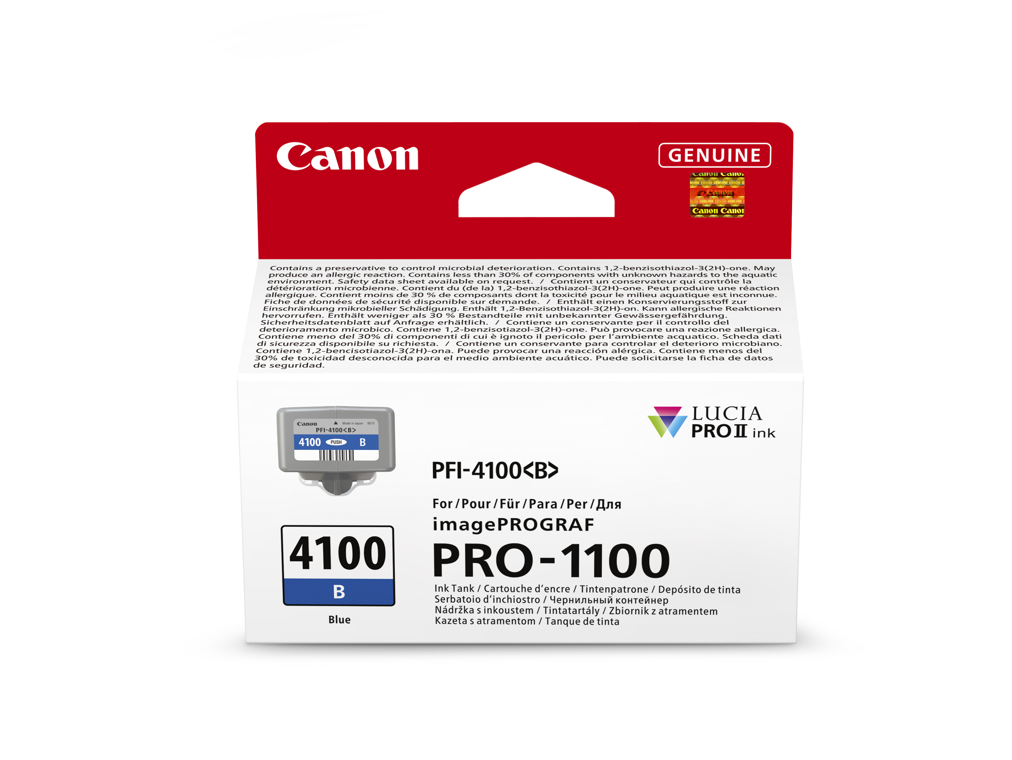 Canon PFI-4100B Blue Ink Tank for PRO-1100 80ML