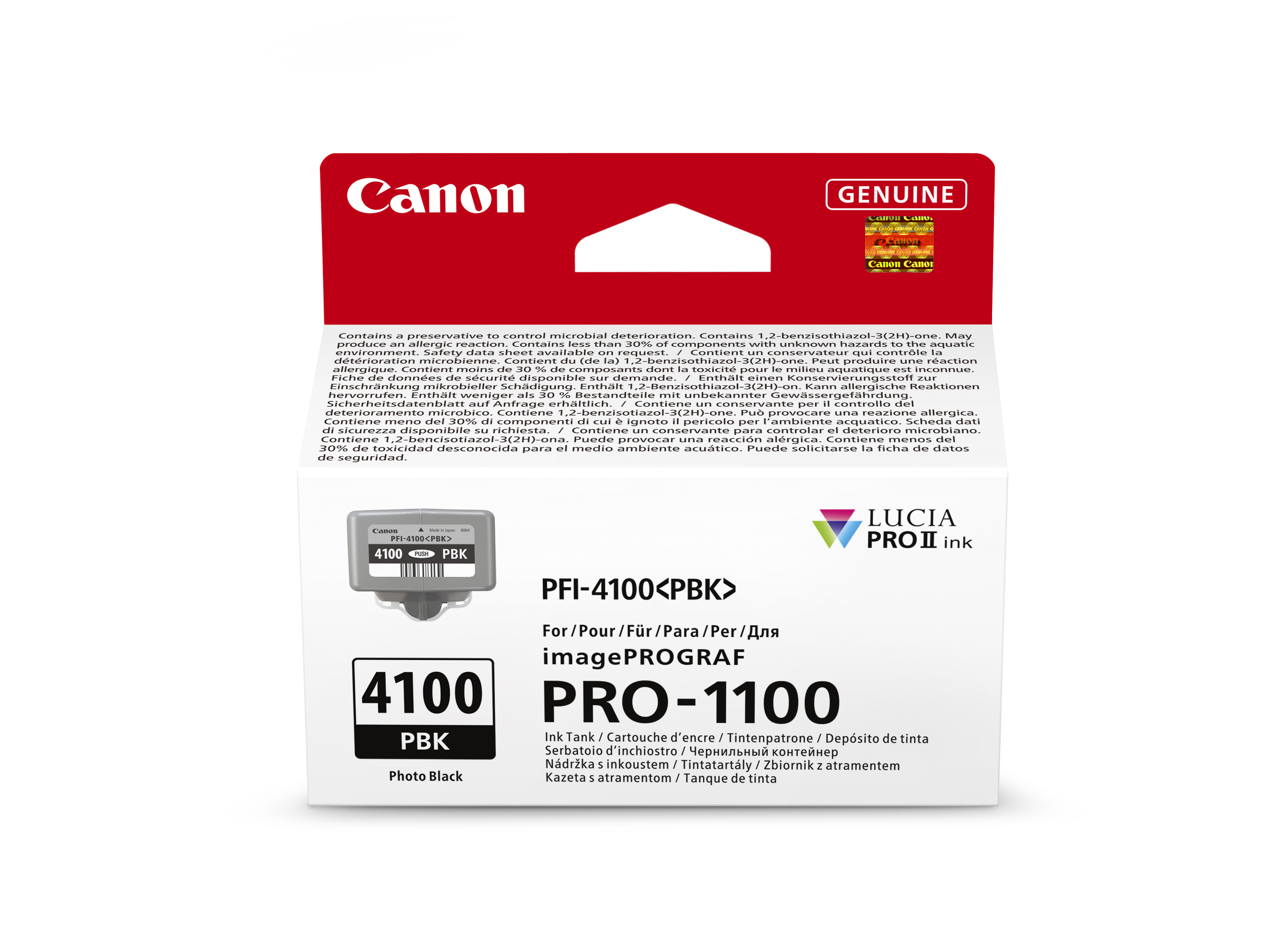 Canon PFI-4100PBK Photo Black Ink Tank for PRO-1100 80ML