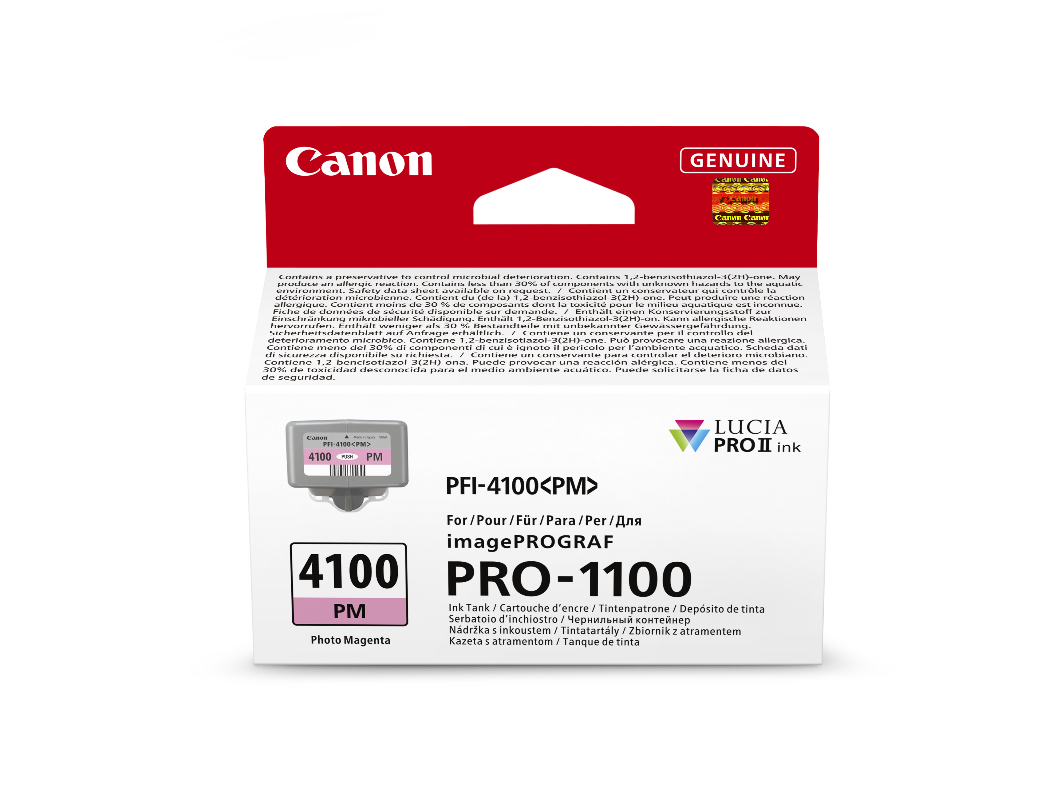 Canon PFI-4100PM Photo Magenta Ink Tank for PRO-1100 80ML