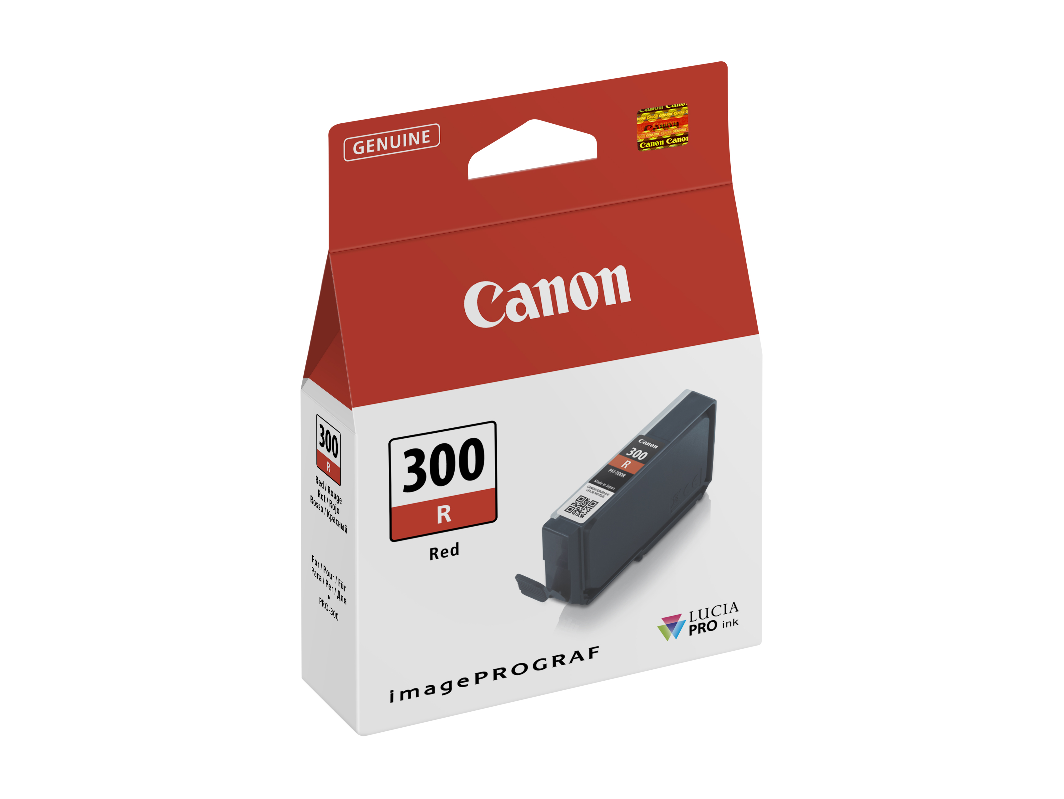 Canon Ink Tank PFI-300R Red for PRO-300