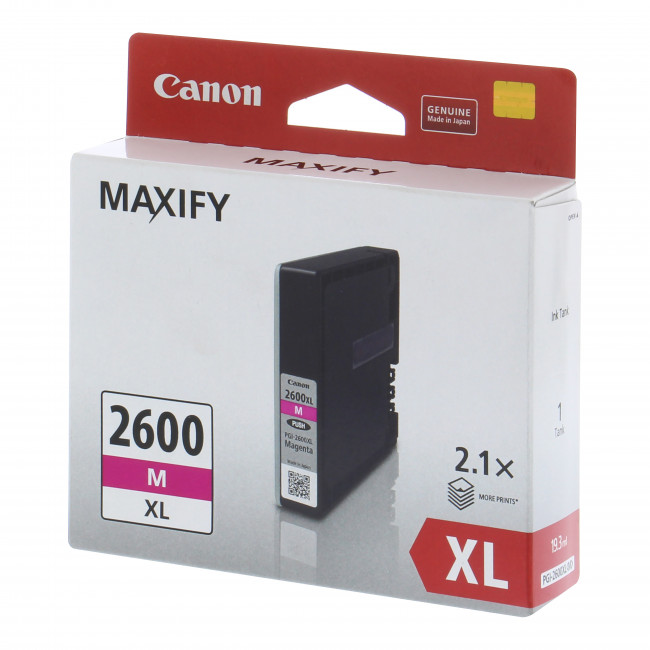 Canon PGI2600XL Magenta Ink Tank 1500 Pages
