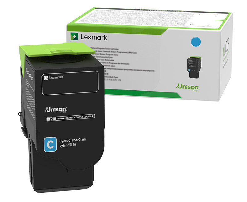 Lexmark Ultra High Yield Contract Toner Cartridge CX622 CS521 CX625 & CS622 Printer Series 7 000 Pages Yield Cyan