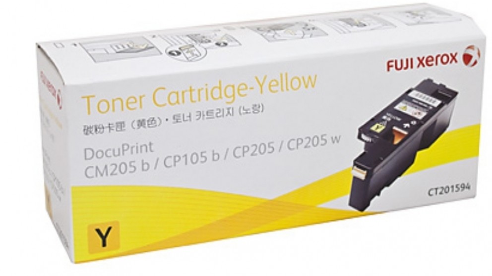 Fxp CT201594 Yellow Toner 1.4K for CP105 CP205 CP215 CM205 CM215