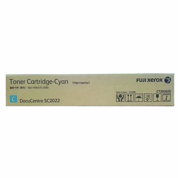Fuji Xerox SC2022 CT203025 Cyan High Yield Toner 14.4K