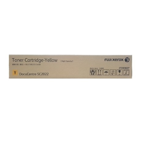 Fuji Xerox SC2022 CT203027 Yellow High Yield Toner 14.4K