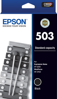 Epson 503 Std Black Ink XP-5200 WF-2960