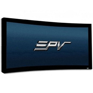 84" Curved Fixed Frame 16:9 4K Acoustically Transparent Material - Lunette