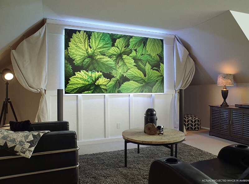Custom Order - 180" Fixed Frame 16:9 Polarstar Efinity with Polar Star Material