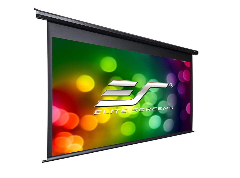 100" Motorised 16:9 Projector Screen with Acoustic Pro UHD Transparent Material