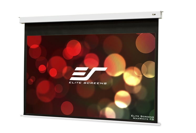 120" Electric Tension in Ceiling Recessed Screen 16:9 4K Evanesce Tab Tension Series
