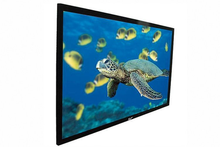 100" Rearpro Series 16:9 Projection Screen Wraithveil Rear Screen Material
