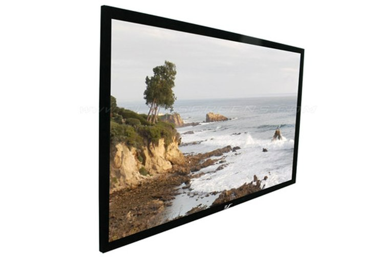 84" Fixed Frame 16:9 Screen 1080P / Fhd Weave Acoustically Transparent - Ezframe