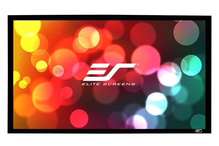 165" Fixed Frame 16:9 Projector Screen Cinewhite Sable Frame B2