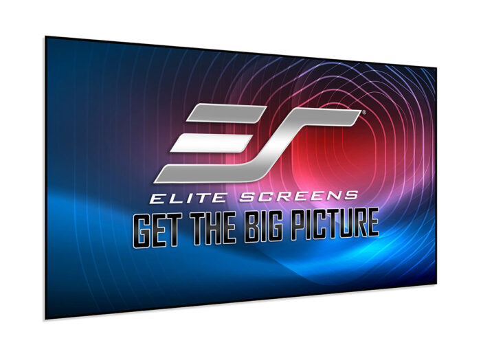 120" Fixed Frame 16:9 Projector Screen Ezframe Acoustic 4K
