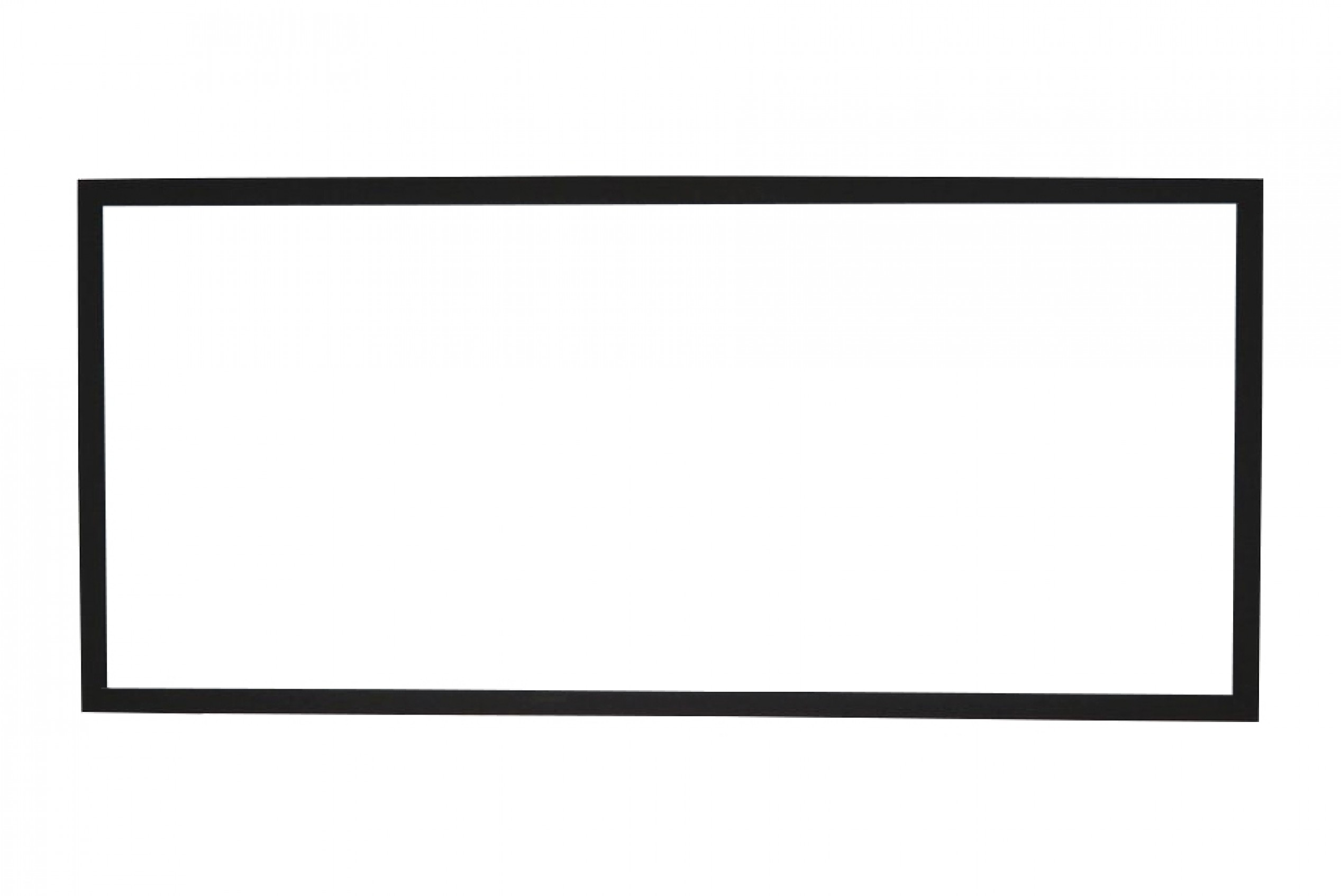 138" Fixed Frame 2.35:1 Projector Screen with 4K Acouctically Transparent