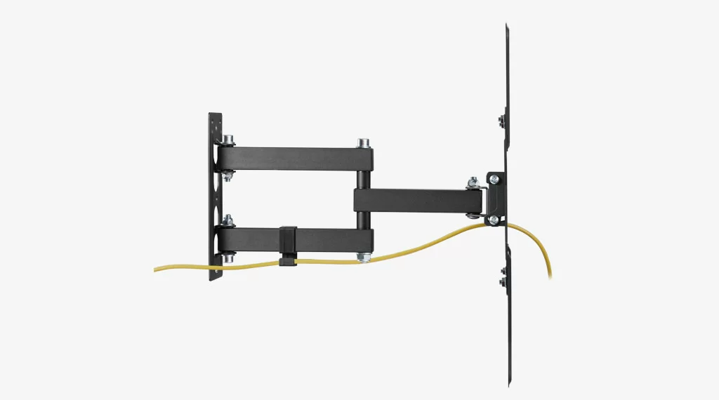Medium Size Full Motion Tv Mount for Tvs Up to 55" (30KG) Tilt and Turn with 3 Pivots
