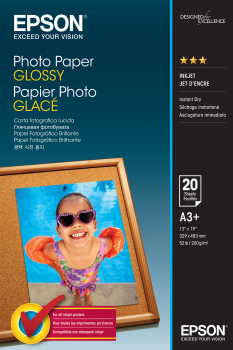 Epson C13S042535 Photo Paper Glossy A3+ 20 Sheet