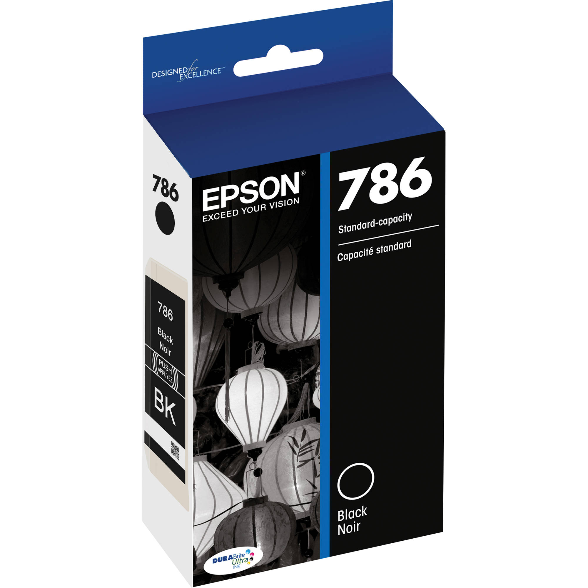 Epson 786 Black Ink Cart for Workforce Pro WF-4640 WF-4630