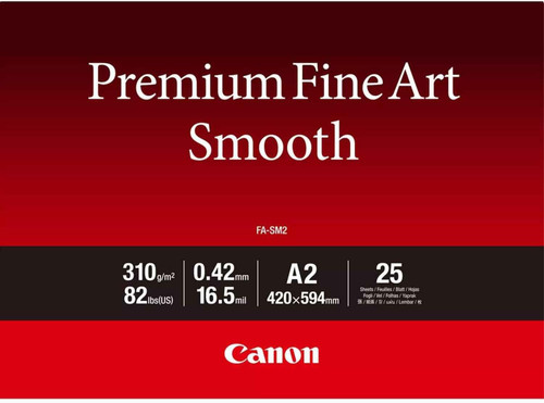 Premium Fine Art Smooth FA-SM2 A2 25 Sheets