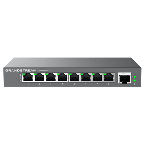 Unmanaged 2.5 MULTI-GIGABIT Switch 8 X 2.5 Gige 1 X Sfp+