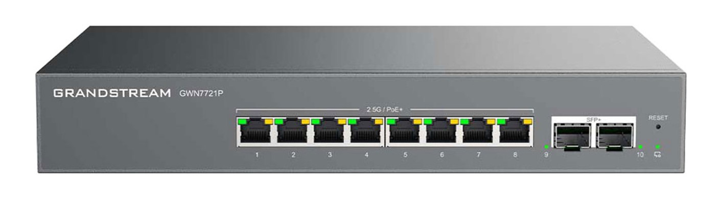 Layer 2-LITE Managed MULTI-GIG Switch 8 X 2.5 Gige 2 X 10G Sfp+ (8 X Poe/poe+)