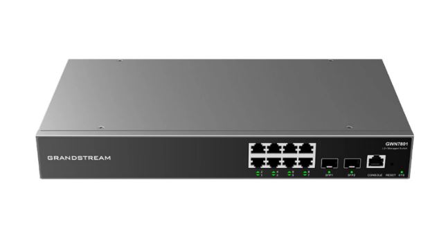 Enterprise Layer 2+ Managed Network Switch 8 X Gige 2 X Sfp
