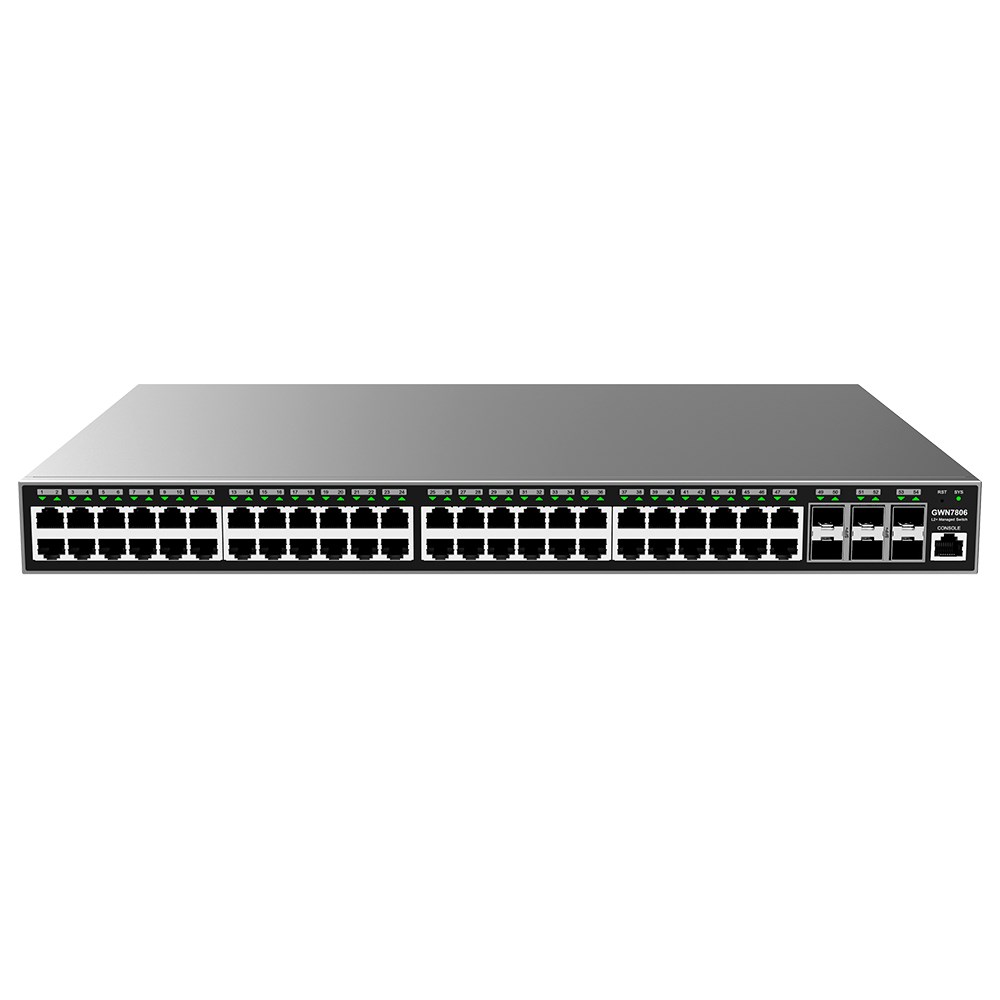 Enterprise Layer 2+ Managed Network Switch 48 X Gige 6 X Sfp+
