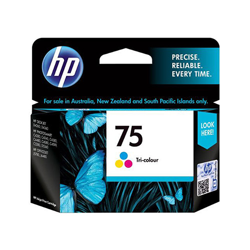 Hp 75 TRI-COLOUR Ink 170 Page Yield for D5360 D4260 & D4360